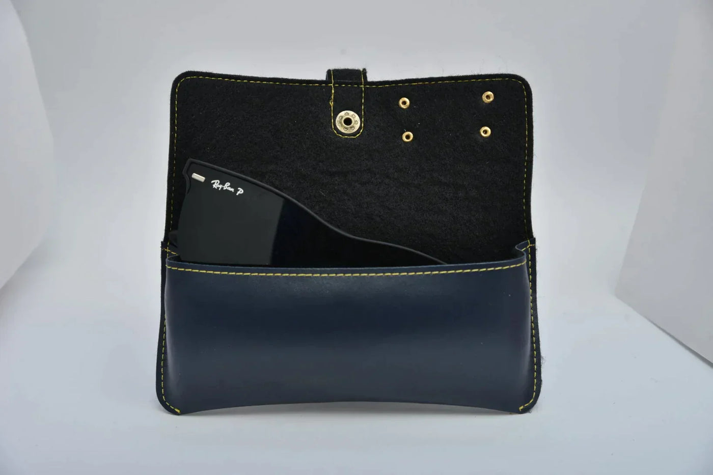 Customized Perfect Water Bottle and Eyewear Case - Blue