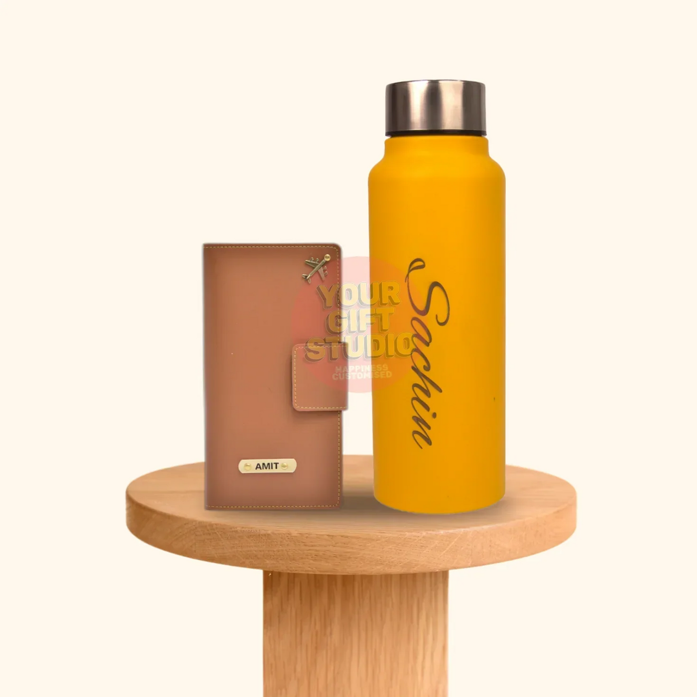 Personalized Travel Unisex Combo 4.0 - Tan