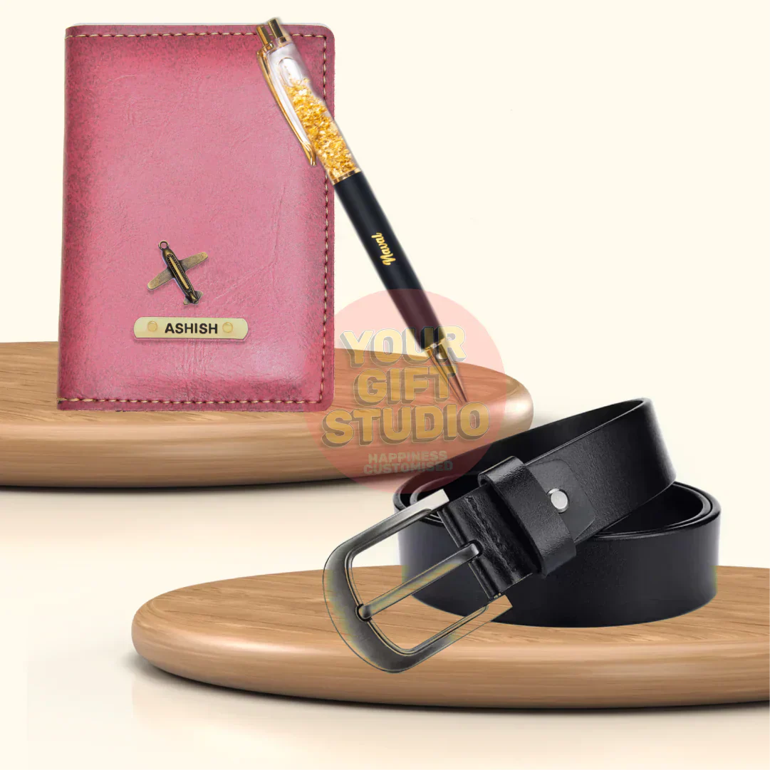 Customized Men's 3 Pcs Combo 2.0 - Maroon