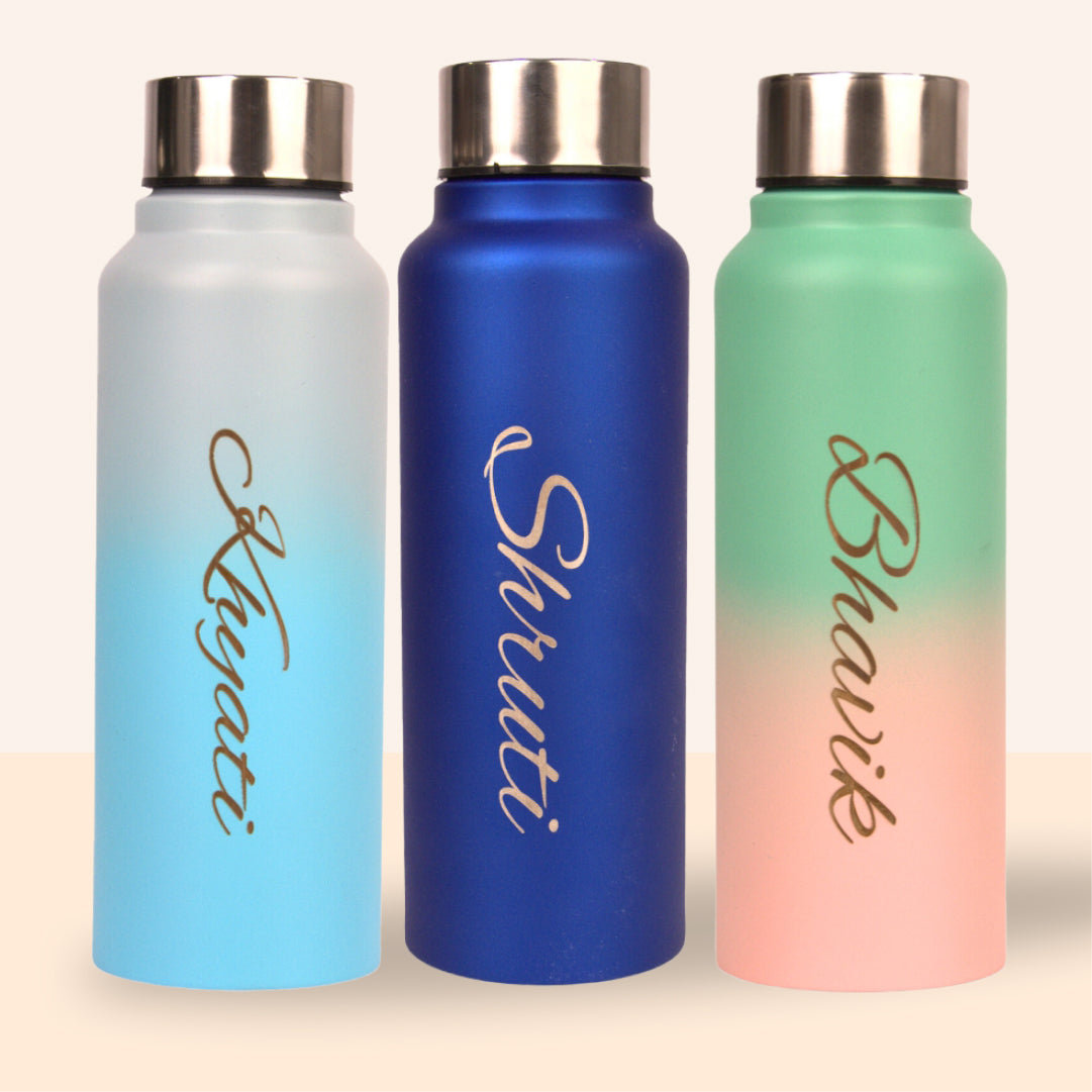 Personalized Perfect Classic Water Bottle - Multi Color 12