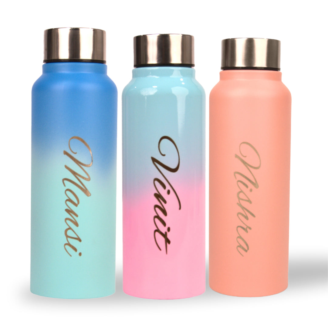 Personalized Perfect Classic Water Bottle - Multi Color 15