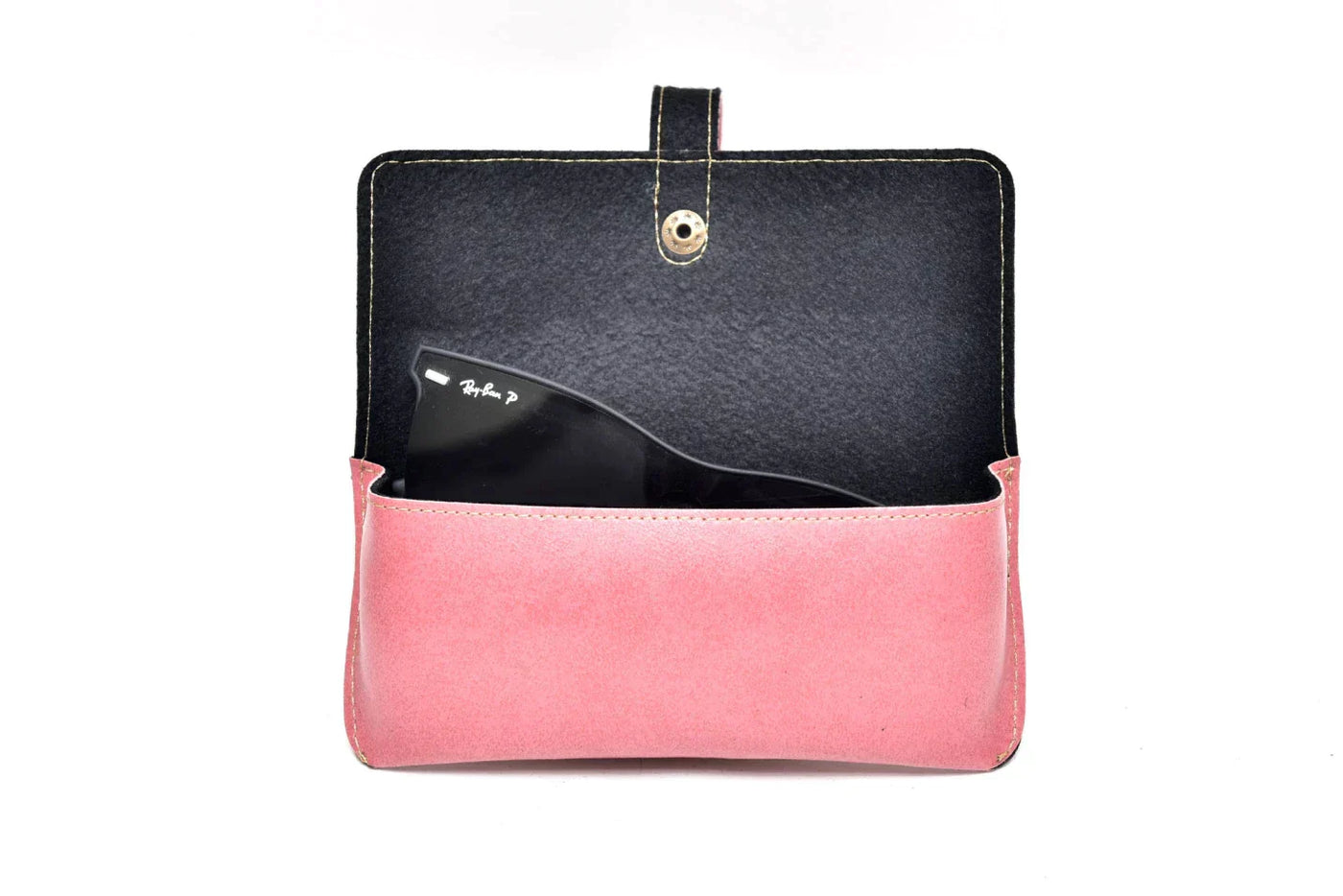 Customized Men's Wallet and Eyewear Case - Peach