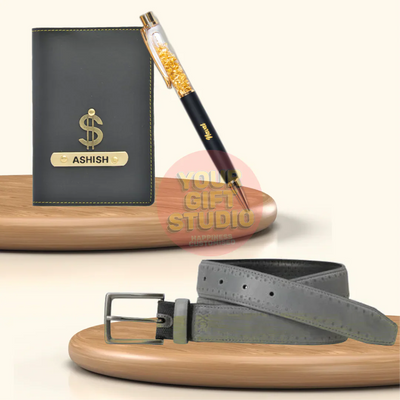 Personalized Men's 3 Pcs Combo 2.0 - Grey