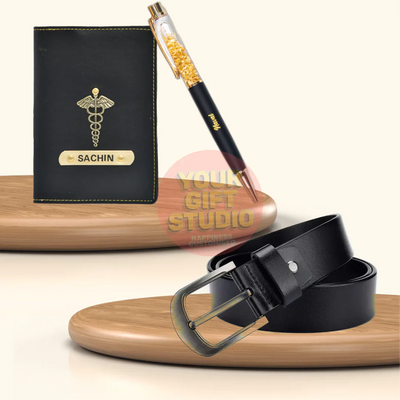 Personalized Men's 3 Pcs Combo 2.0 - Black