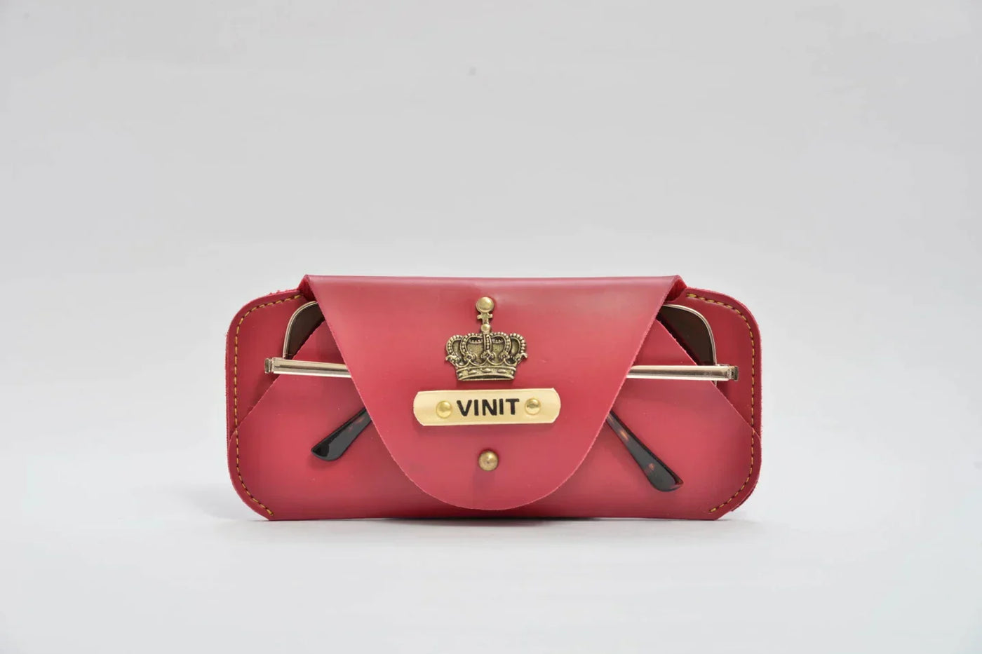 Personalized Stylish Eyewear Case 2.0 - Wine