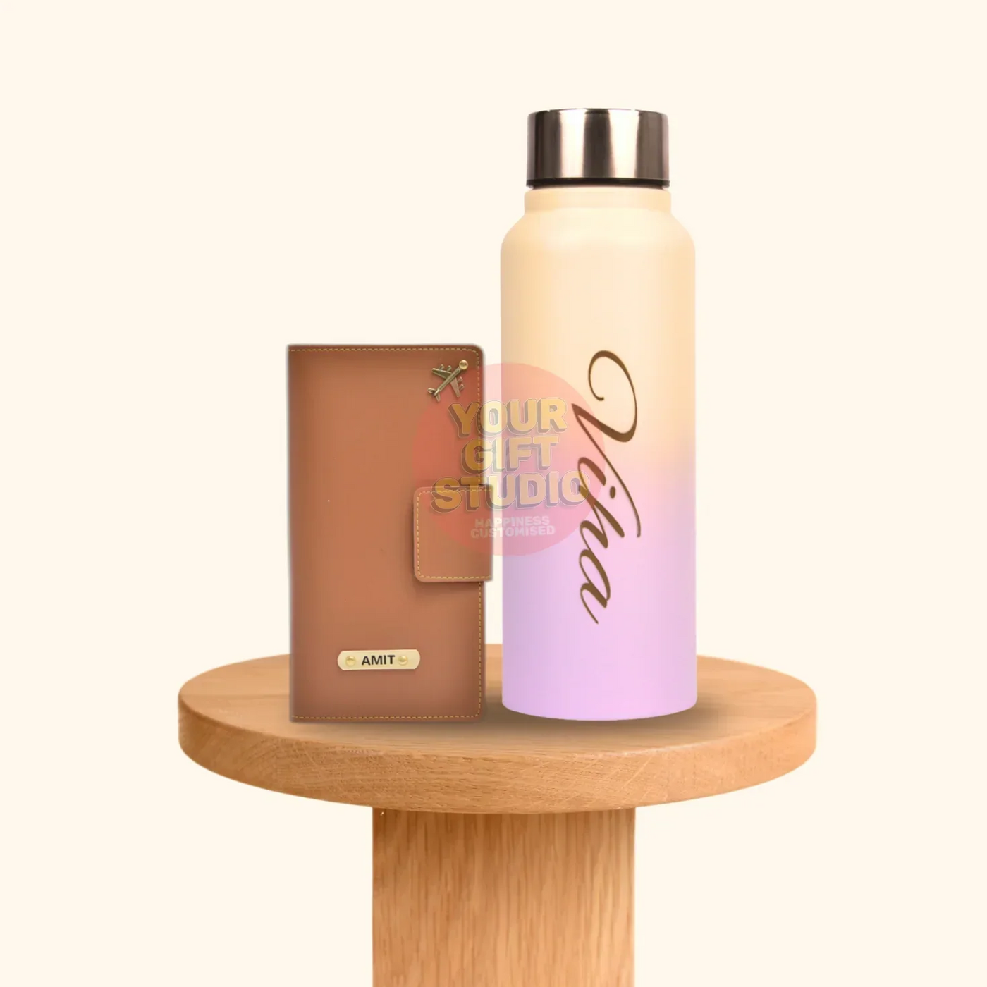 Personalized Travel Unisex Combo 3.0 - Tan