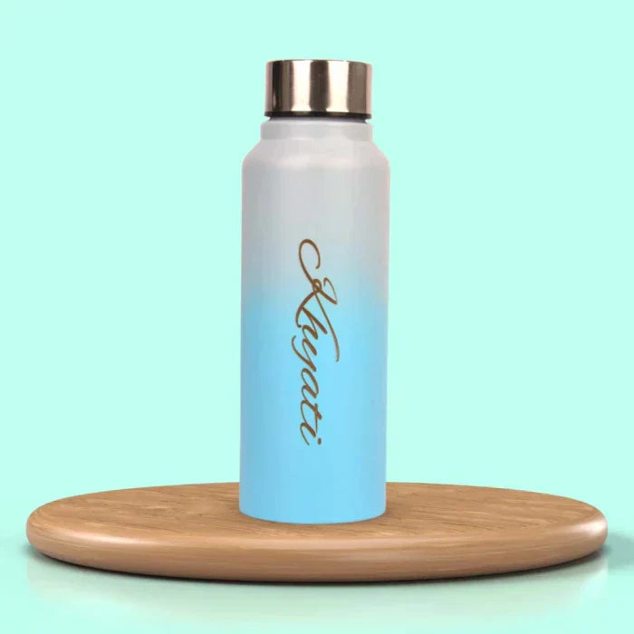 Personalized Women's Gift Combo with Bottle- Green