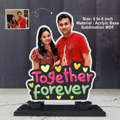 Your Gift Studio Together Forever Personalised Avtar Magnetic Stand