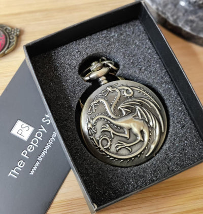 Game Of Thrones Pocket Watch (  Select From Dropdown Menu )
