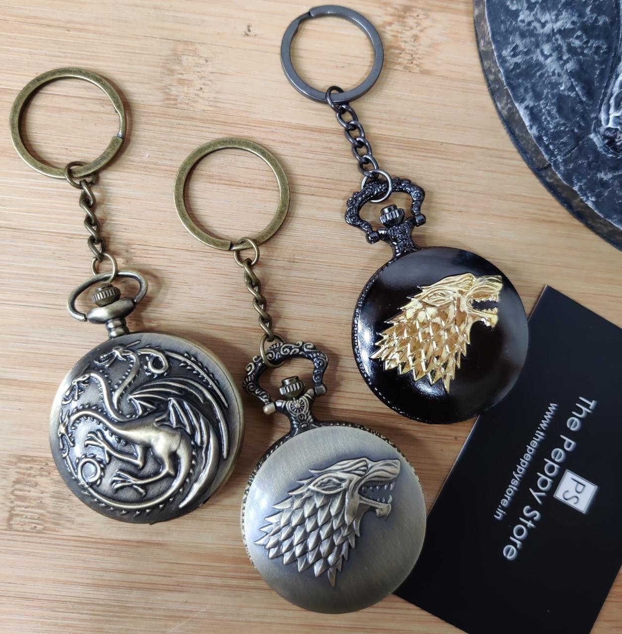 Game Of Thrones Pocket Watch (  Select From Dropdown Menu )