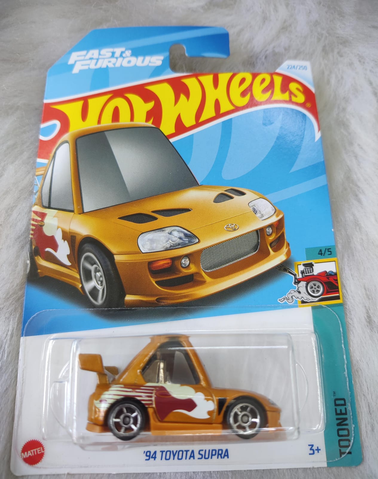Hot Wheels '94 Toyota Supra Vehicle Exclusive Collection