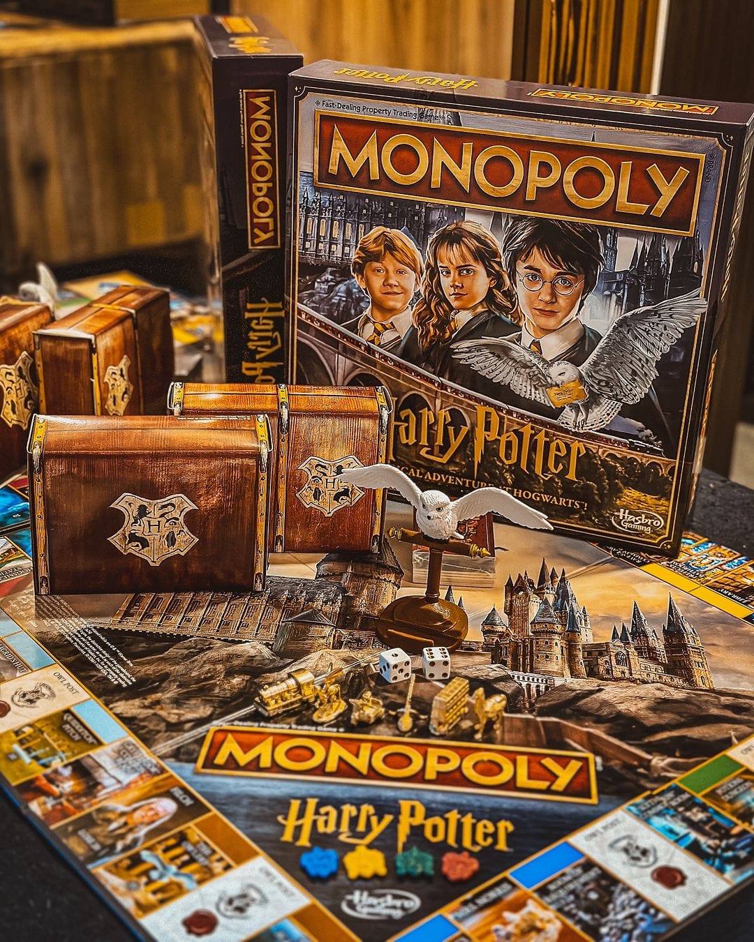 Official  Harry Potter Monopoly Board Game No Cod Allowed On this Product - Prepaid Orders Only