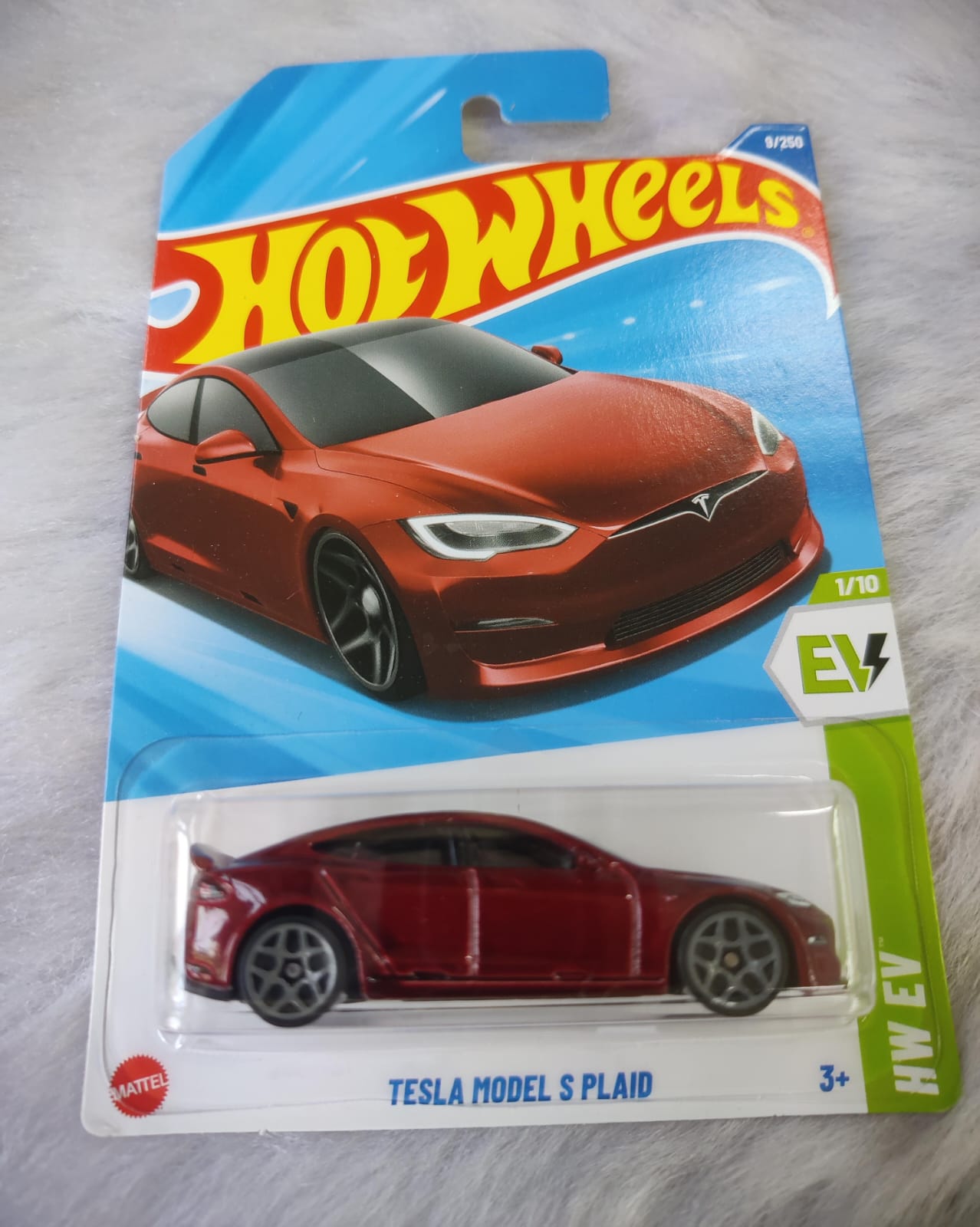 Hot Wheels Tesla Model S Plaid Vehicle Exclusive Collection