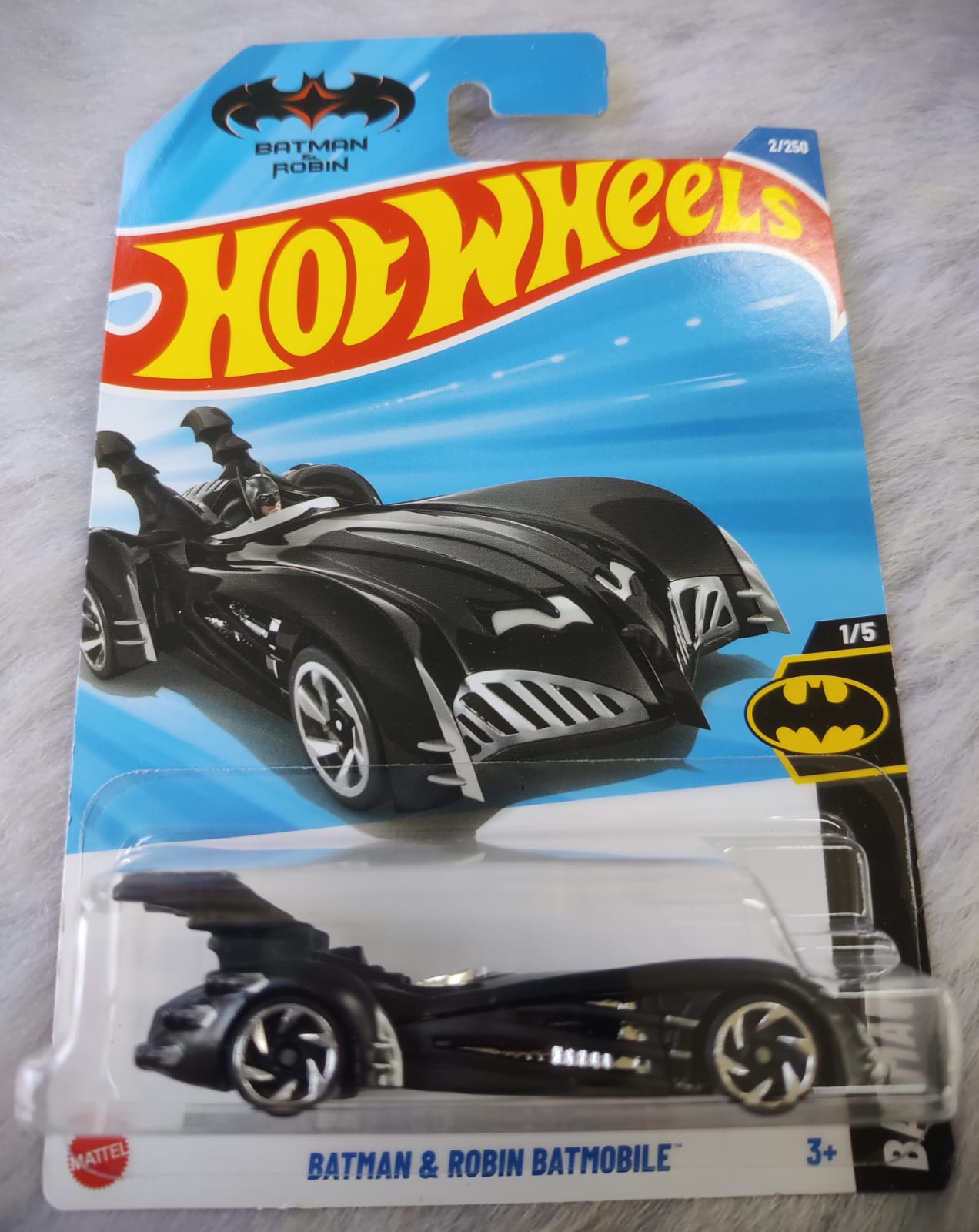Hot Wheels Batman And Robin Batmobile Vehicle Exclusive Collection