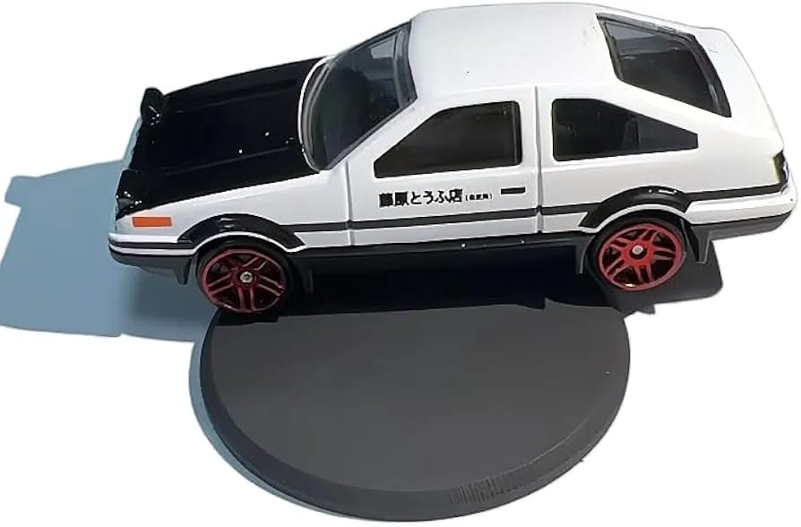 AE86 Sedan Car Alloy Model Van Drifting for Car dashboard.