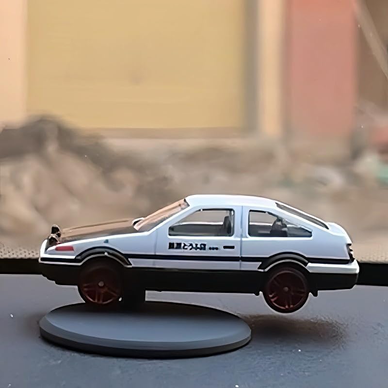 AE86 Sedan Car Alloy Model Van Drifting for Car dashboard.