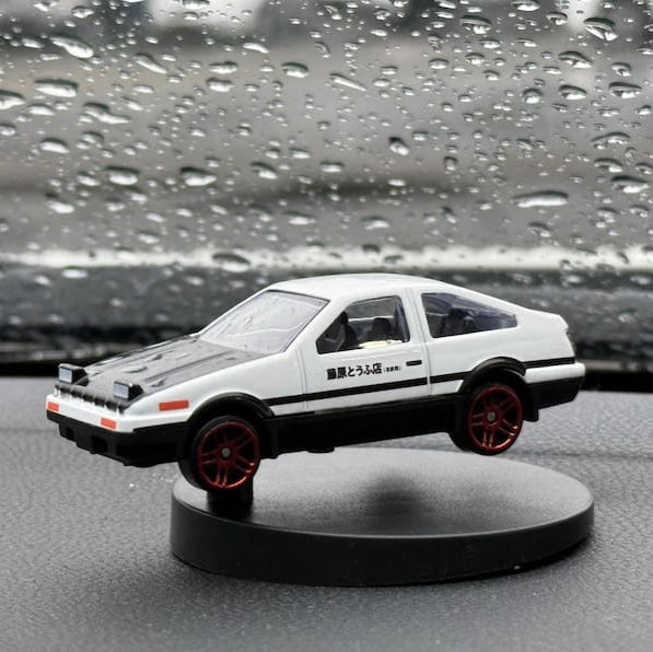 AE86 Sedan Car Alloy Model Van Drifting for Car dashboard.