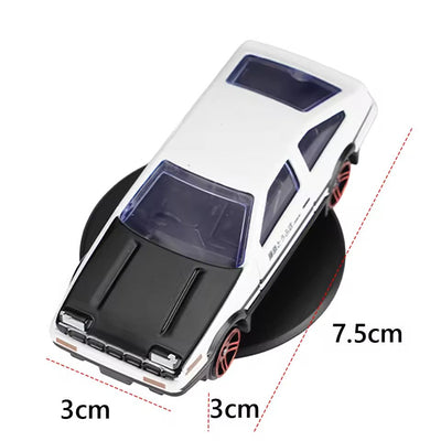 AE86 Sedan Car Alloy Model Van Drifting for Car dashboard.