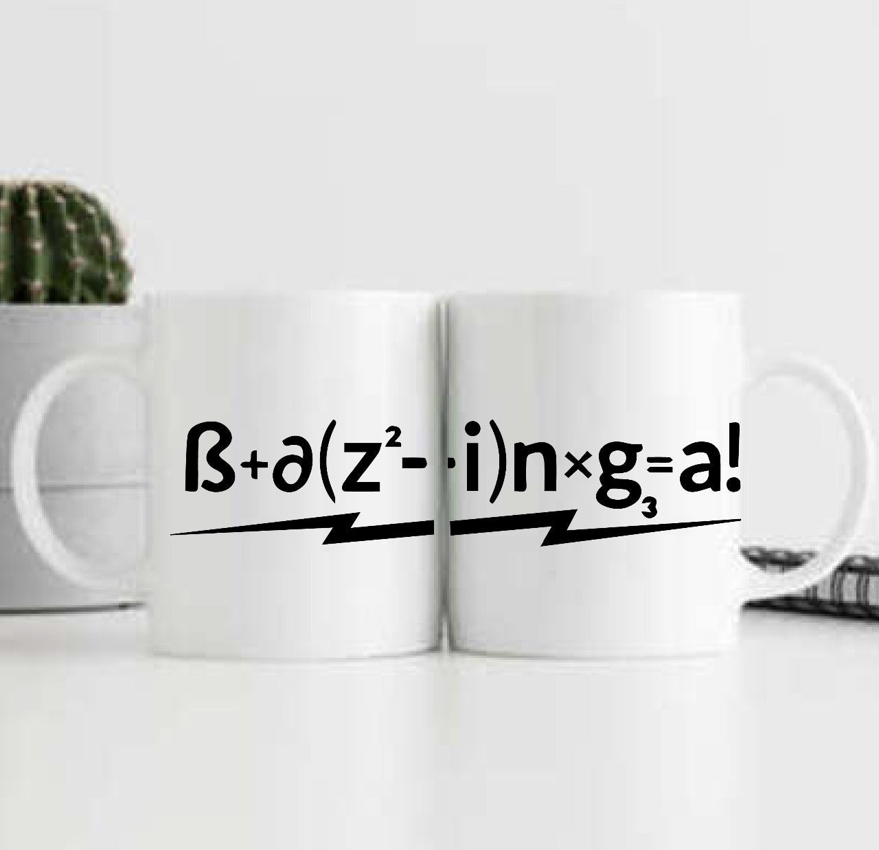 The Big Bag Theory Bazinga 3D Ceramic Coffee Mug