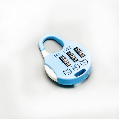 Cute Mini Kitty Cat Password Lock (Select From Drop Down Menu)
