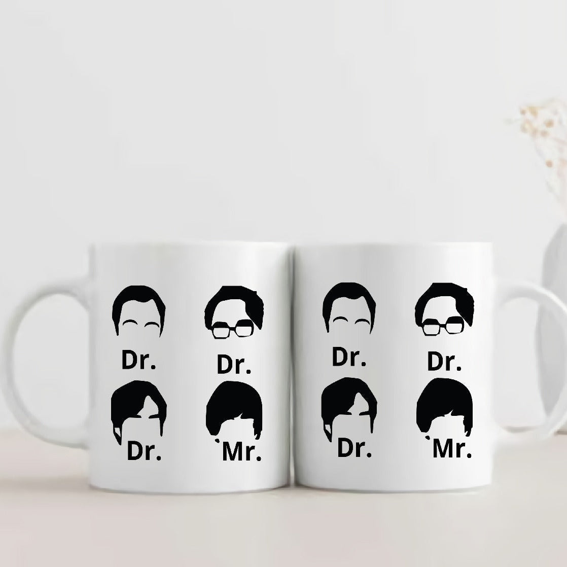 The Big Bag Theory - Dr. Mr. 3D Ceramic Coffee Mug