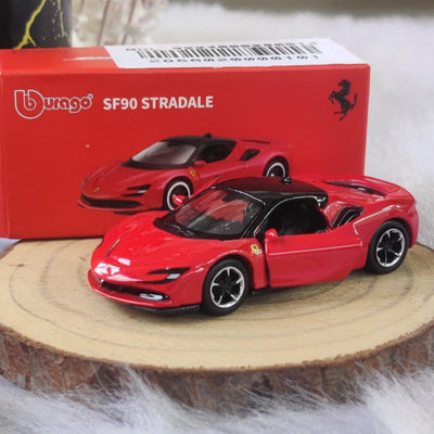 Official Bburago SF90 Stradale - 1 : 64 Diecast Scale Model