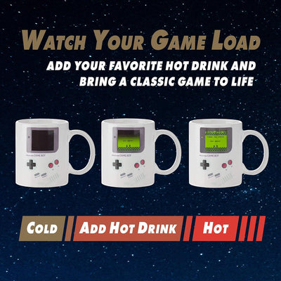 Gameboy Heat Change 3D Ceramic Mug