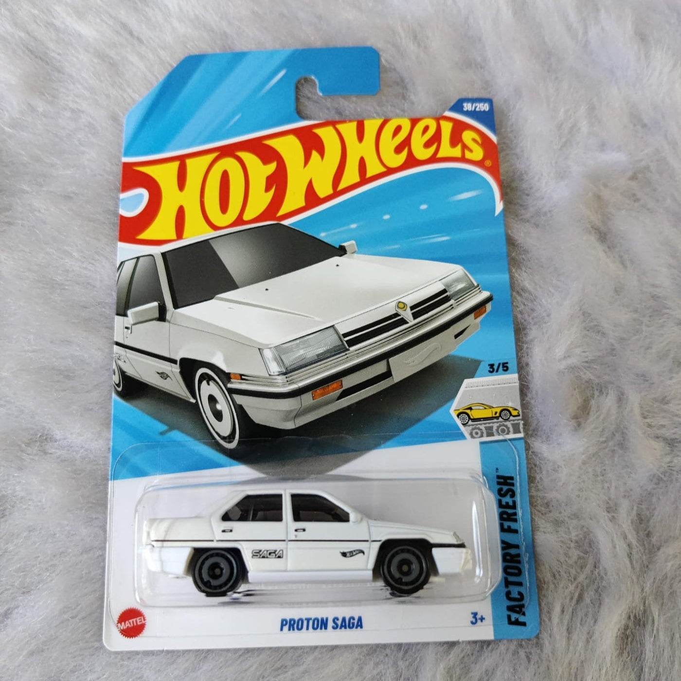 Imported Proton Saga Hot Wheels vehicle Exclusive Collection 2025 C and D Case- The Peppy Store
