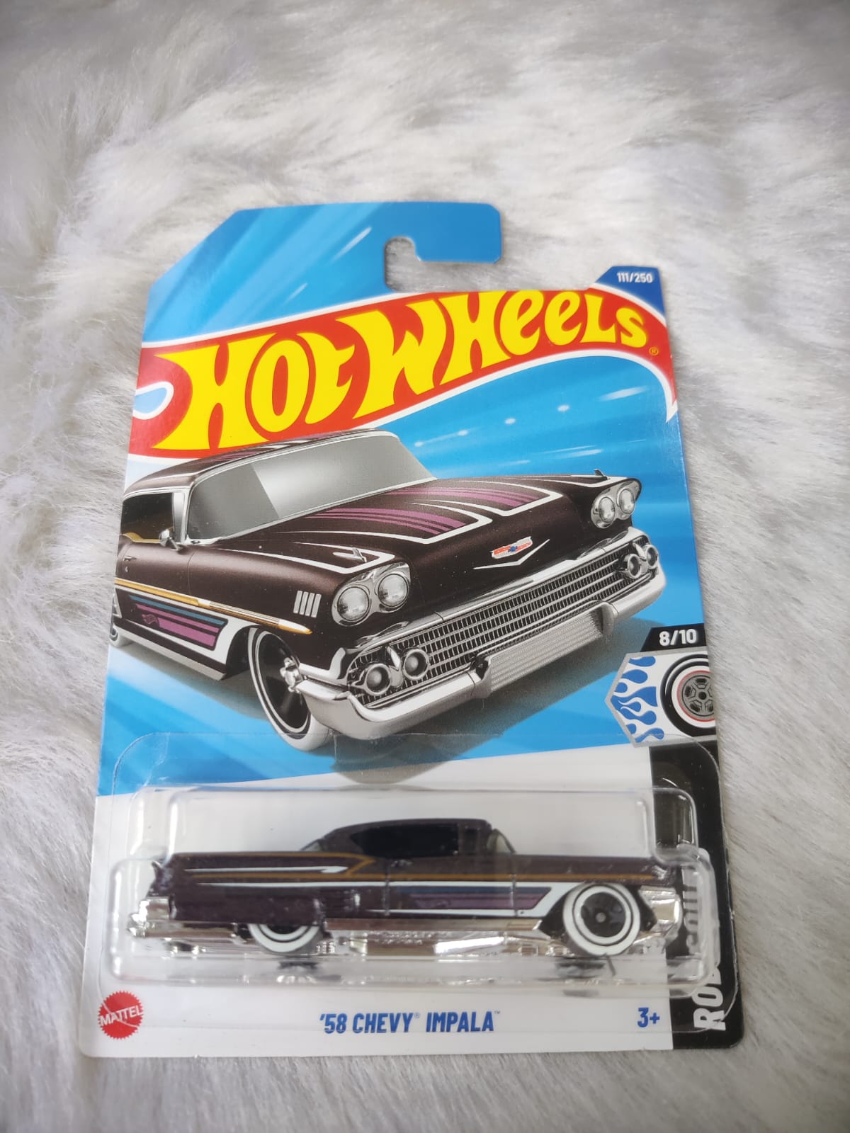 Hot Wheels Imported '58 Chevy Impala Vehicle Exclusive Collection