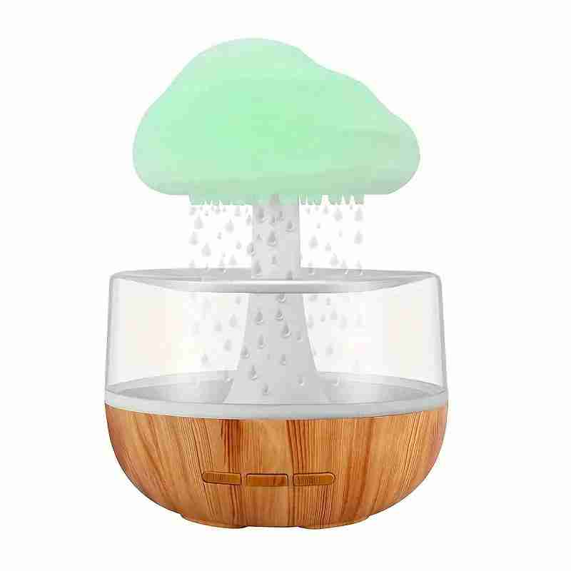 Rain Cloud Humidifier LED Lamp With Raindrop Sound