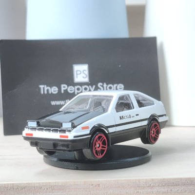 AE86 Sedan Car Alloy Model Van Drifting for Car dashboard.