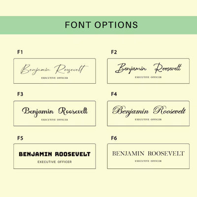 Personalized Desk Name Plate - Promotion, and Boss Gifts