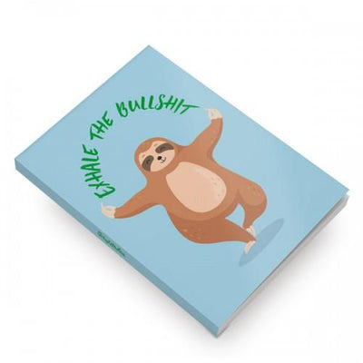 Exhale The Bullshit Softcover Notebooks