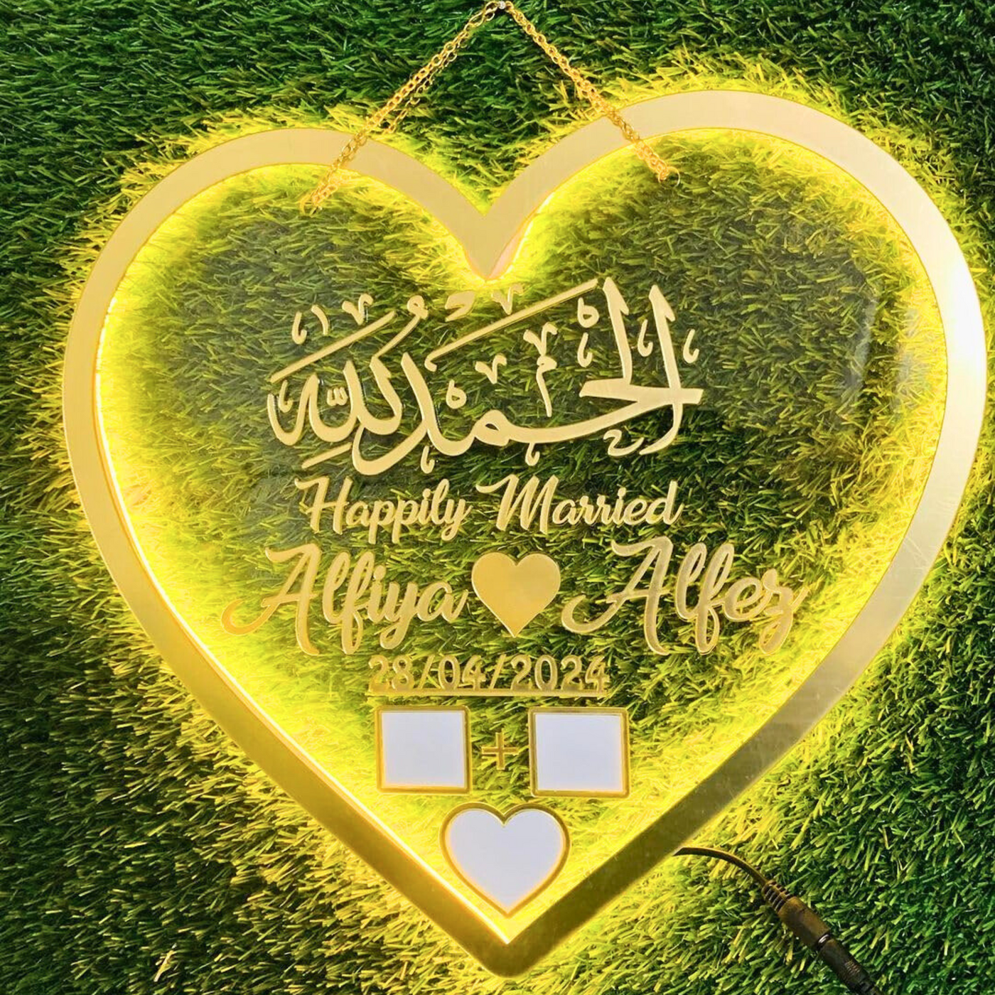 Neon Thumb Impression Gift