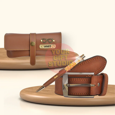 Customized Men's 3 Pcs Combo 3.0 - Tan