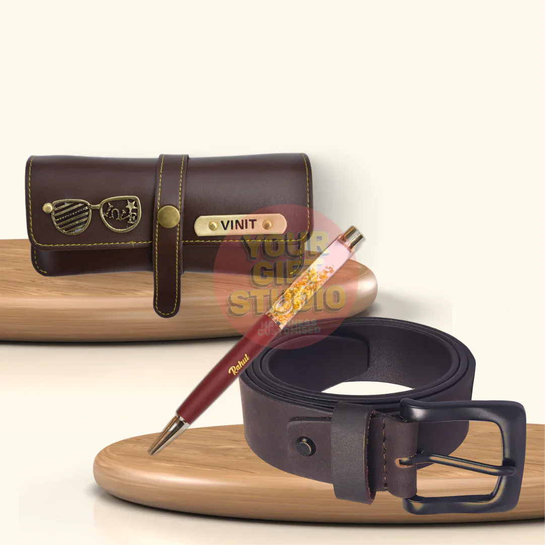 Customized Men's 3 Pcs Combo 3.0 - Brown