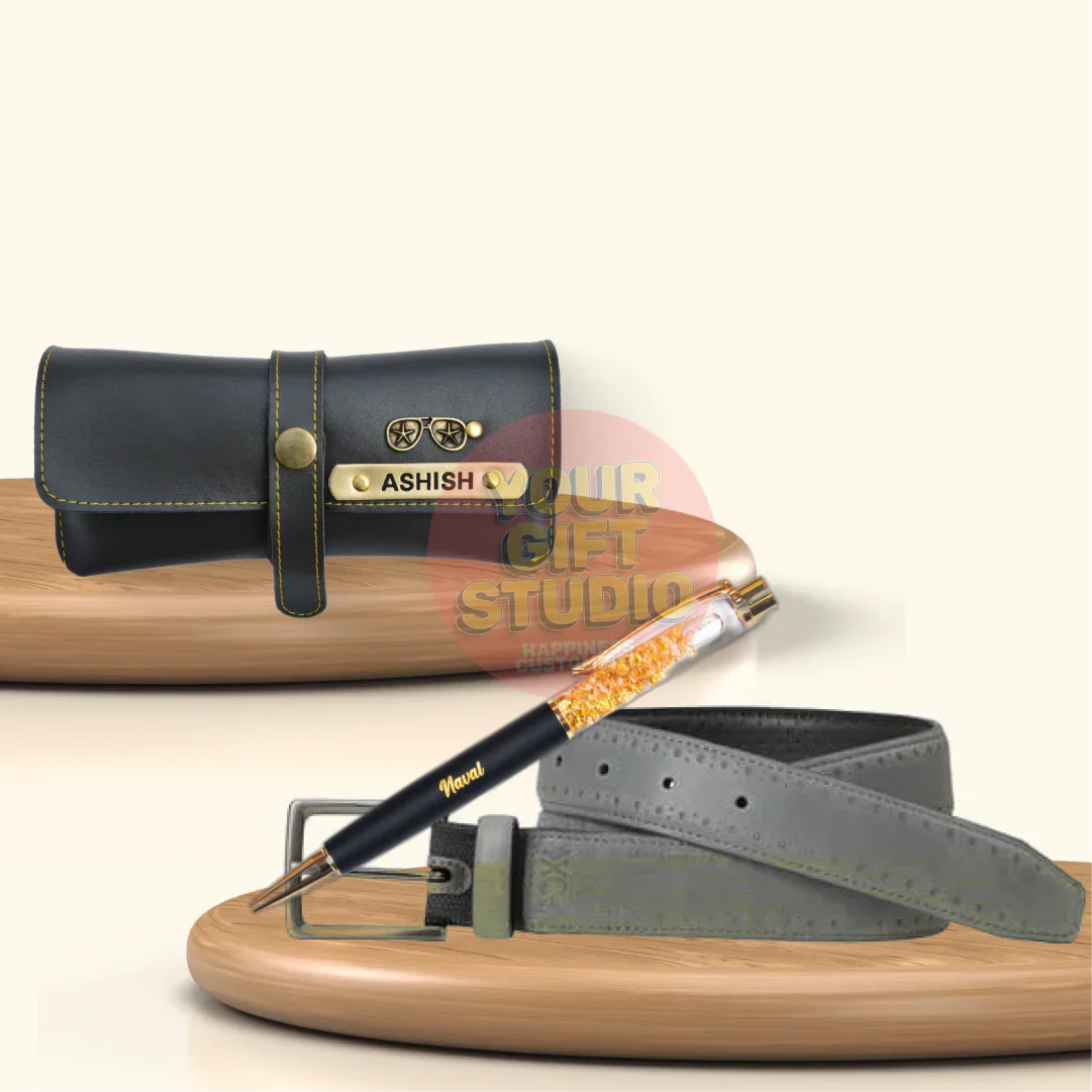 Customized Men's 3 Pcs Combo 3.0 - Grey