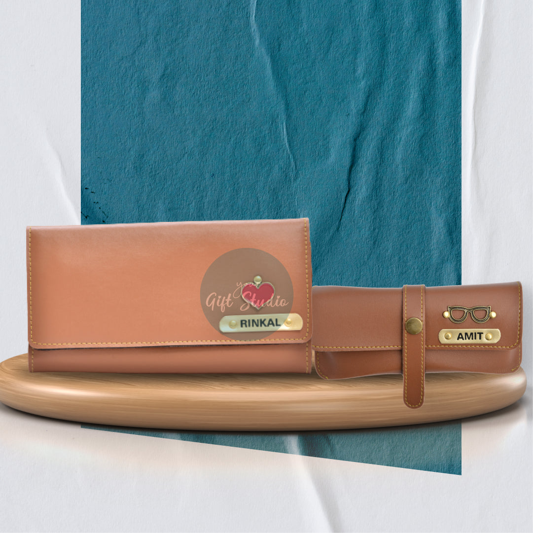 Personalized Women Gift Combo 7.0 - Tan