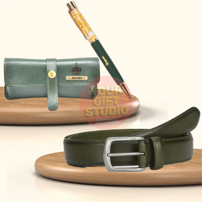 Personalized Men's 3 Pcs Combo 3.0 - Green