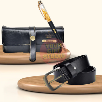 Personalized Men's 3 Pcs Combo 3.0 - Black